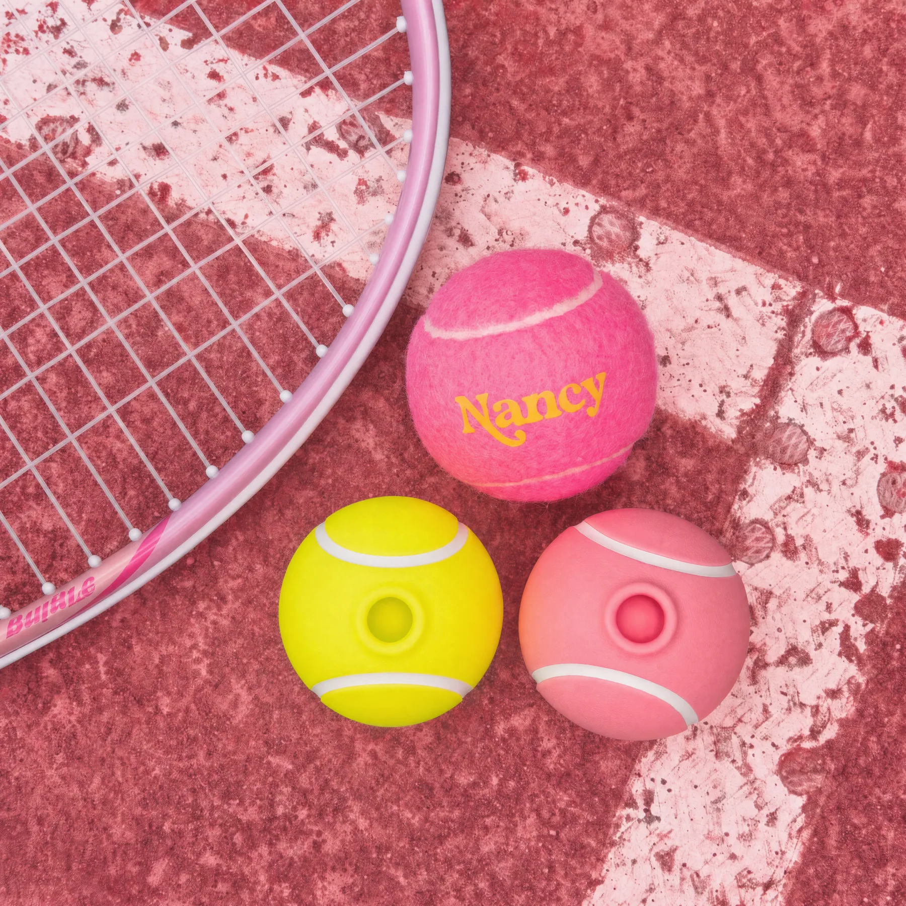 Ace in hand — tennis ball size and grip